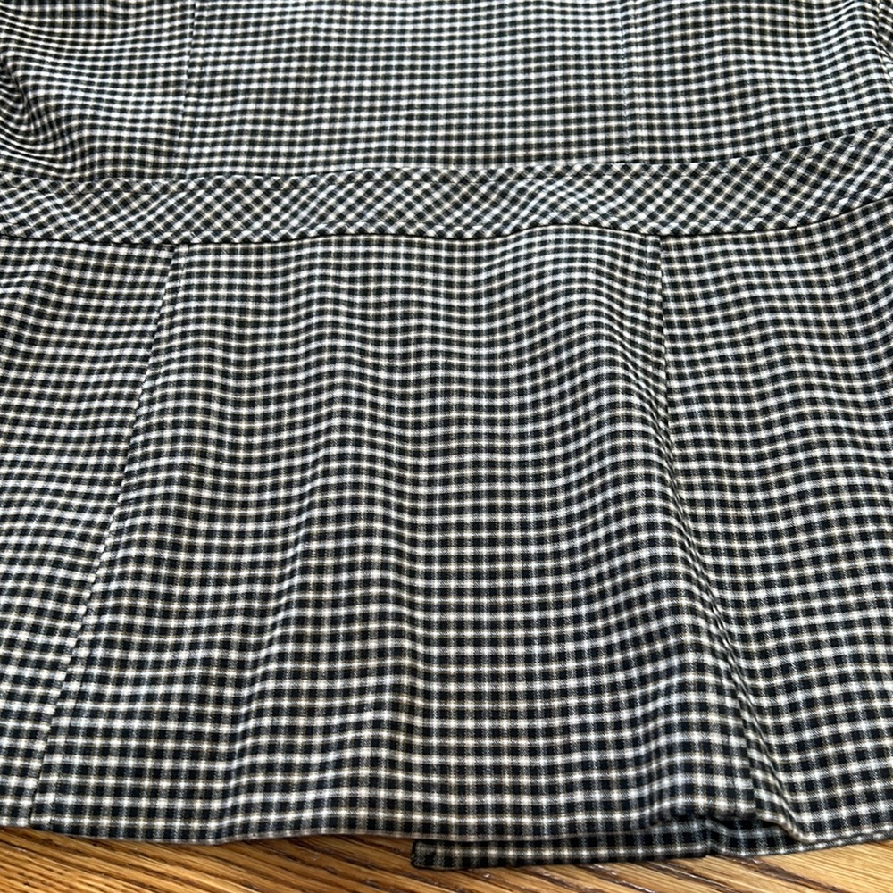 Bentley Arbuckle Vintage check jacket. Lined, brown/cream/black. Size 12. - Picture 11 of 13